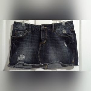 New Garage Denim Mini Skirt